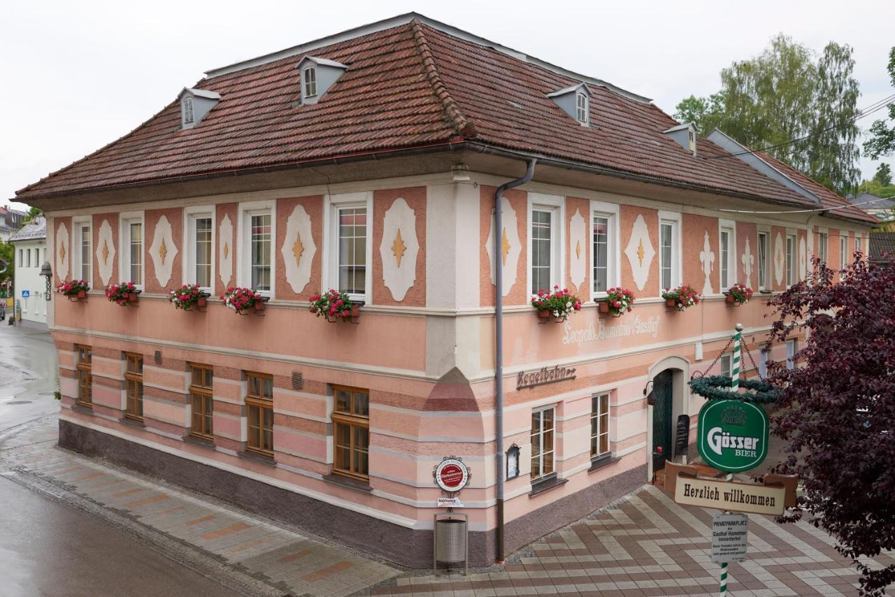 Gasthof Hametner Mit Innviertlerhof Mit Direktem Zugang Zur Therme Mediterrana Durch Unseren Garten! Бад Хол Екстериор снимка